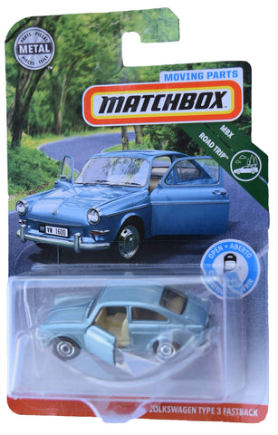 Matchbox '65 VW Type 3 Fastback, Blue
