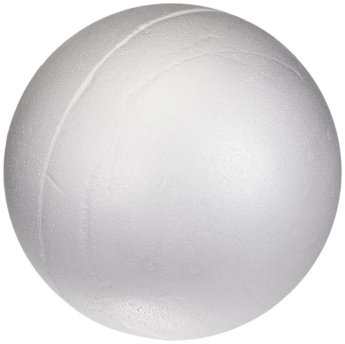 RAYHER Polystyrene Ball, Two Halves, White, Ã¸ 25 cm
