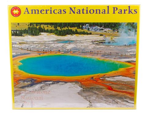 Yellowstone National Park Grand Prismatic Hot Spring 1000 piece puzzles for Adults