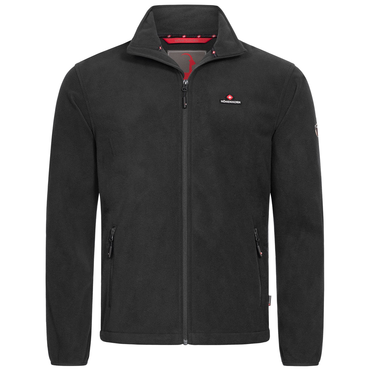 HÃƒÆ’Ã†â€™Ãƒâ€ Ã¢â‚¬â„¢ÃƒÆ’Ã¢â‚¬Â ÃƒÂ¢Ã¢â€šÂ¬Ã¢â€žÂ¢ÃƒÆ’Ã†â€™ÃƒÂ¢Ã¢â€šÂ¬Ã…Â¡ÃƒÆ’Ã¢â‚¬Å¡Ãƒâ€šÃ‚Â¶henhorn Eigler Mens Fleece Jacket Full Zip Outdoor Hiking Trekking, Midnight black, S