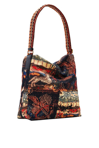 Desigual Accessories Fabric Shoulder Bag, Black