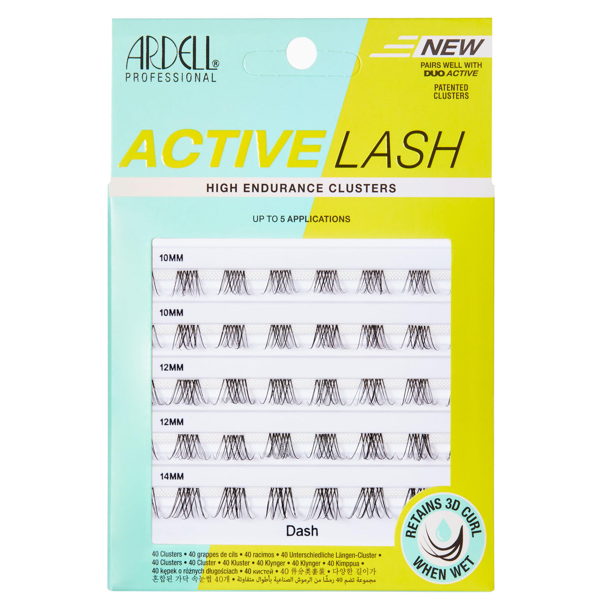 Ardell Active 40 Piece Lash Clusters Dash