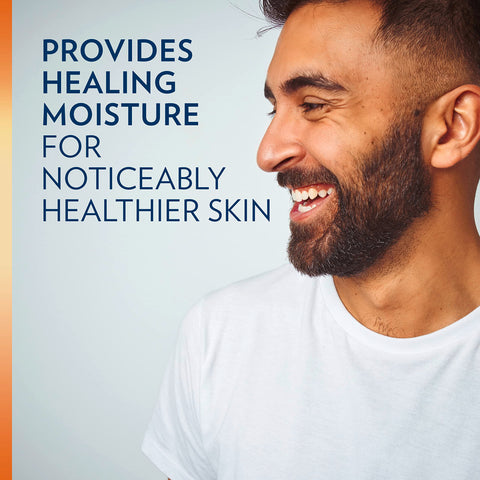 Vaseline Lotion for Dry Skin - Men Extra Strength Lotion, Fast-Absorbing Body Lotion Jelly and Ultra-Hydrating Lipids, 3-in-1 Body, Face, & Hands, 10 Oz Ea (Pack of 2)