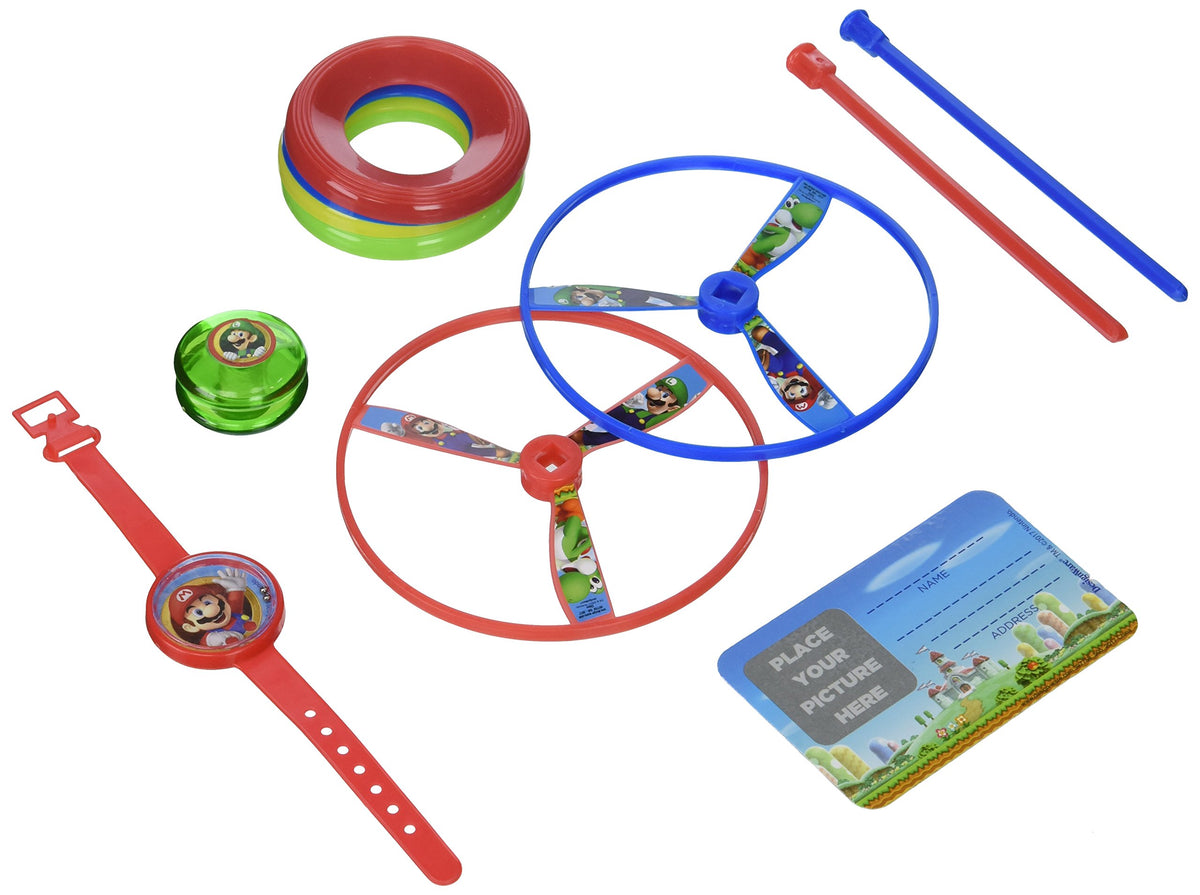 amscan Super Mario BrothersÃƒÂ¢Ã¢â‚¬Å¾Ã‚Â¢ Party Supplies | Party Favor | Pack of 100