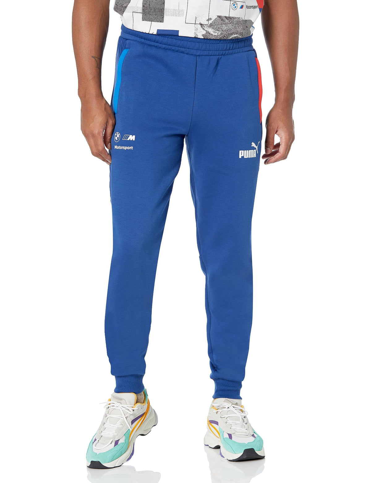 PUMA Men's Standard BMW MMS MT7 Sweat Pants, Cc, PRO Blue-M Color, X-Large