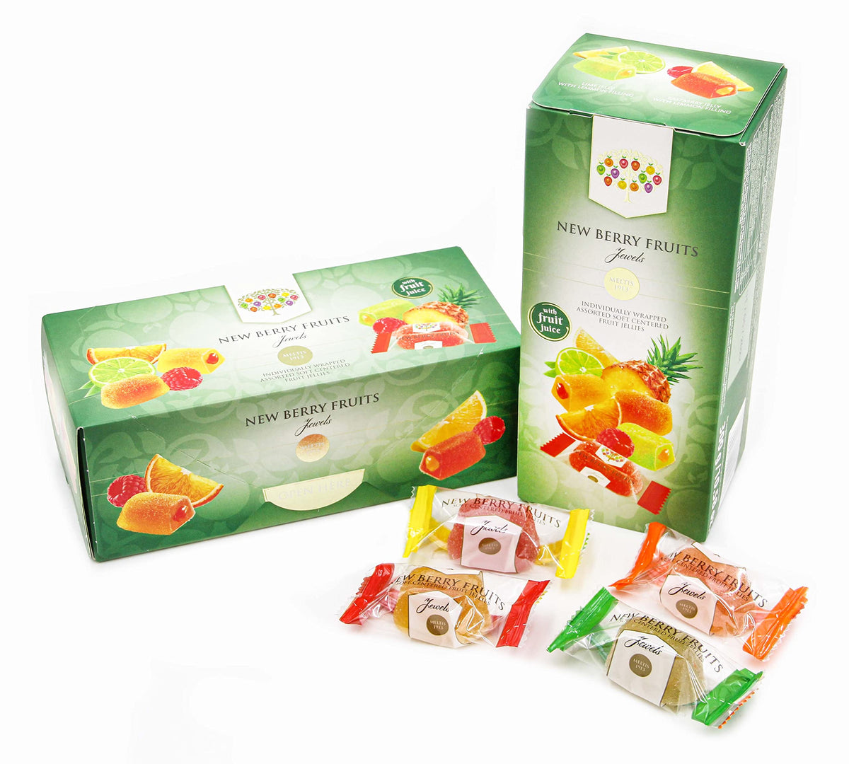 Pack of 2 New Berry Fruits Jewels 2 x 300g