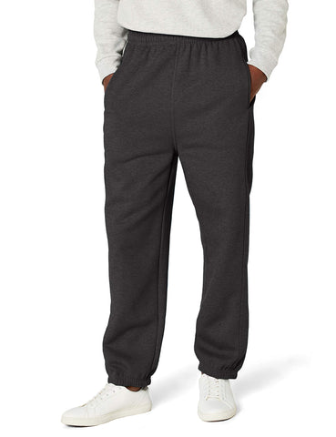 Urban Classics Men's Sweatpants Drawstring Joggers Sport Trousers with Elastic Waist Tracksuit Trousers Elasticated Zipped An, Grey (Anthracite), 5XL