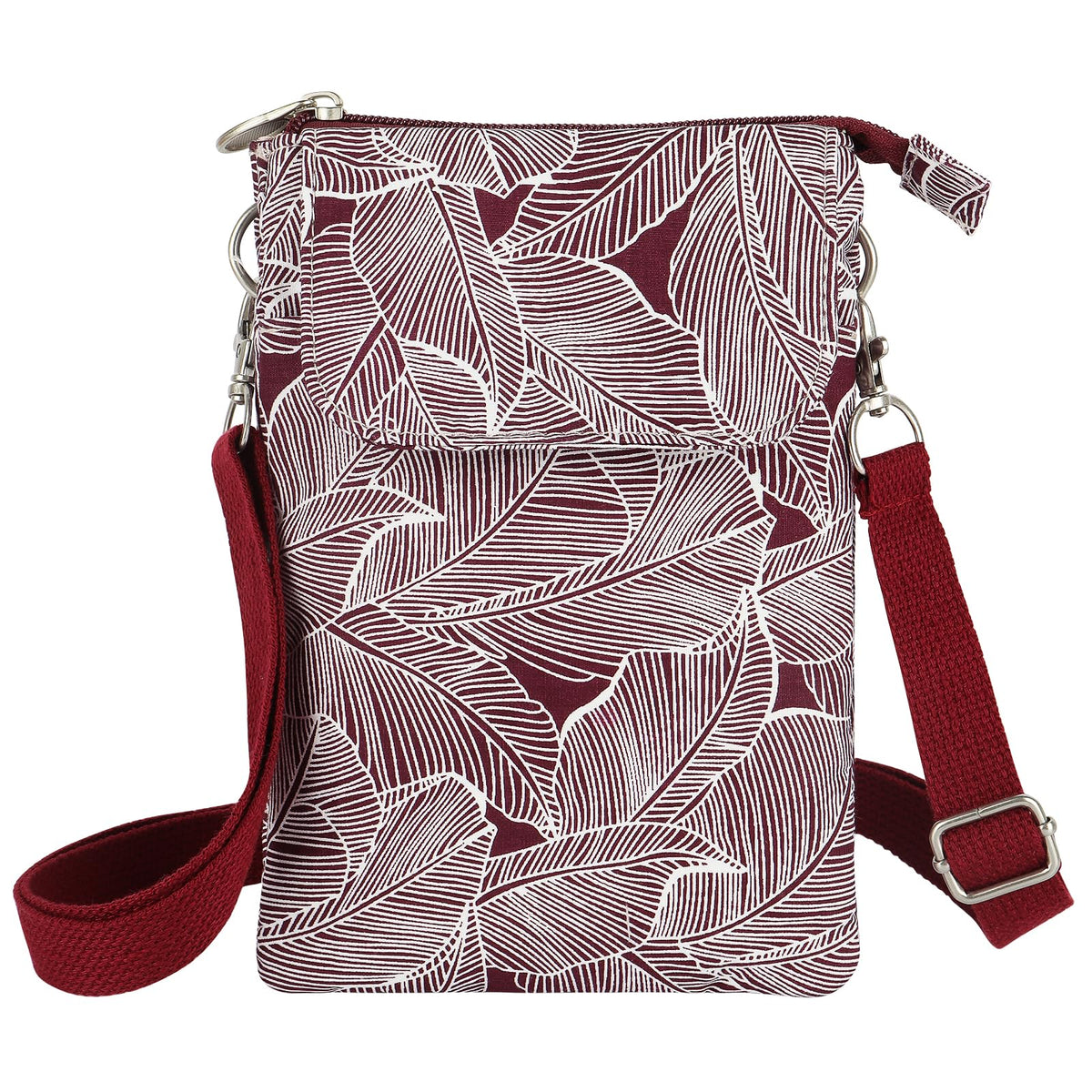Coopay Crossbody Phone Bag Women Phone Pouch, Mini Cross Body Bag for Travel, Hands Free Phone Carry Bag, Small Bag for Dog Walking, Little Shoulder Bag, Lightweight Compact Cross Over Bag, Purple