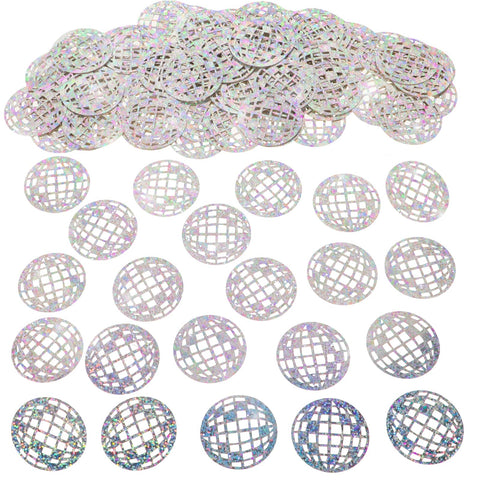 Pack of 100 Disco Ball Table Confetti Glitter, Disco Theme Party Confetti, Disco Theme Party Decorations for 70s 80s Hippie Birthday Theme Party Favors Accessories