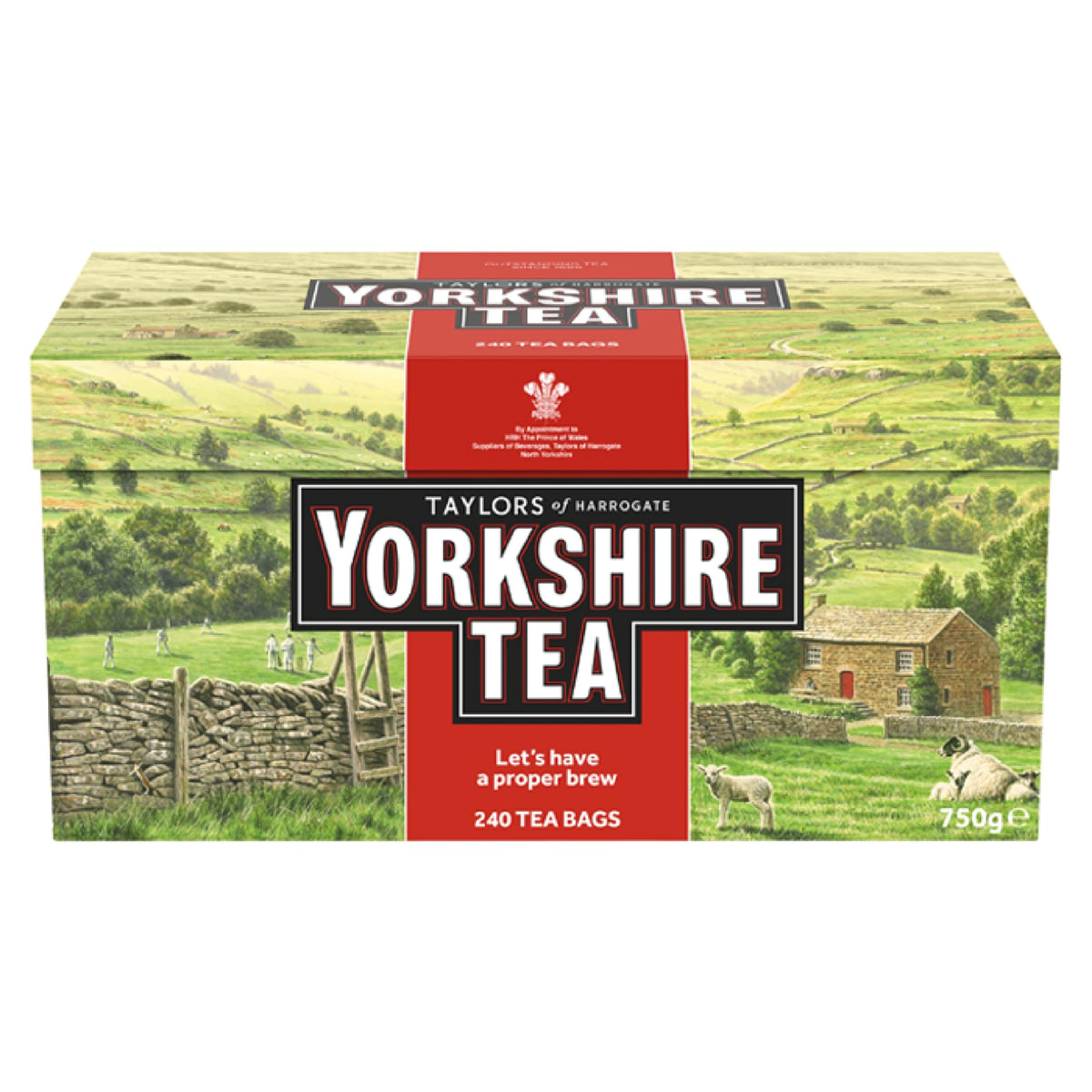 Yorkshire 240 Tea Bags, 750 g