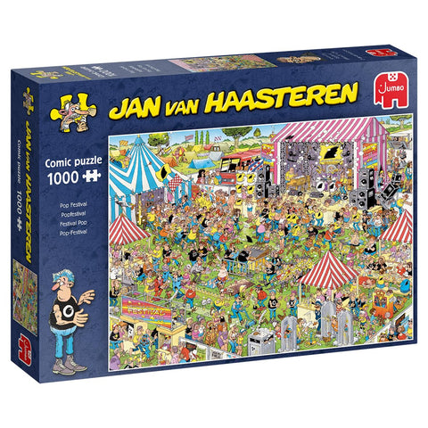 Jumbo Jan Van Haasteren Pop Festival Jigsaw Puzzle (1000 Piece)