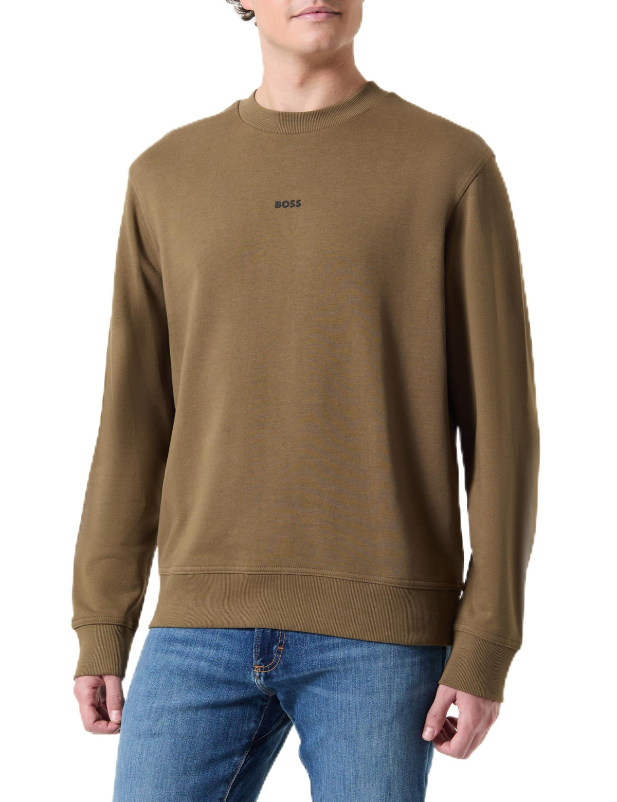 BOSS Men's WeSmallcrew, Open Green368, L