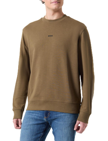 BOSS Men's WeSmallcrew, Open Green368, L