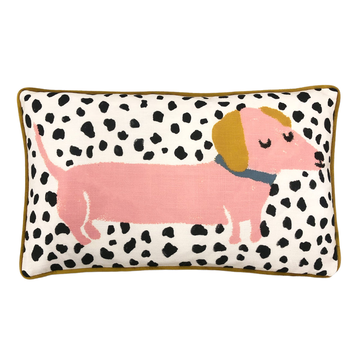 furn. Woofers Sausage Dog Cushion Cover, Polyester, Multi