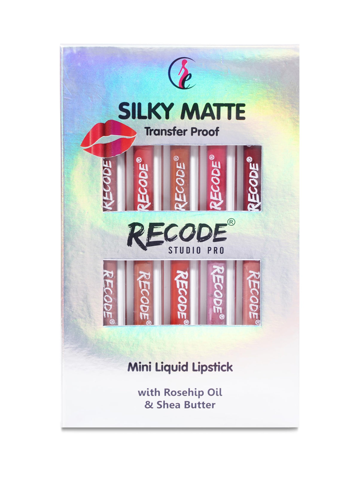 Recode Silky Matte Mini Liquid Lipsticks - 12.50 ml (1.25ml x 10)