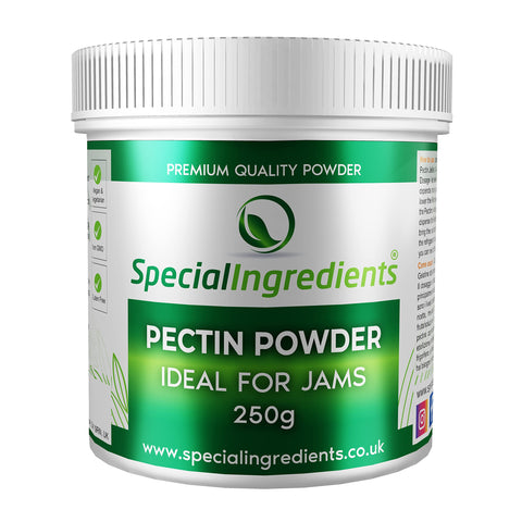 Pectin Powder 250g Premium Quality Ideal for Making Jam, Marmalades, Chutneys, Fruit Jellies & Cake Fillings, European, Non-GMO, Gluten Free - Recyclable Container