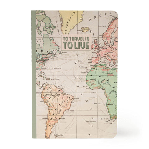 Legami - White Paper Notebook, A5, Medium, 14.2 x 21 cm, White Paper, 80 Pages, Singer Stitch Binding