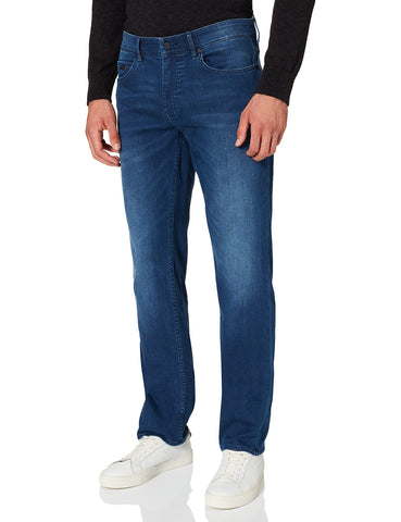 BOSS Athleisure Men's Maine Ba-p Straight Jeans, Blue (Medium 420), W31/L34