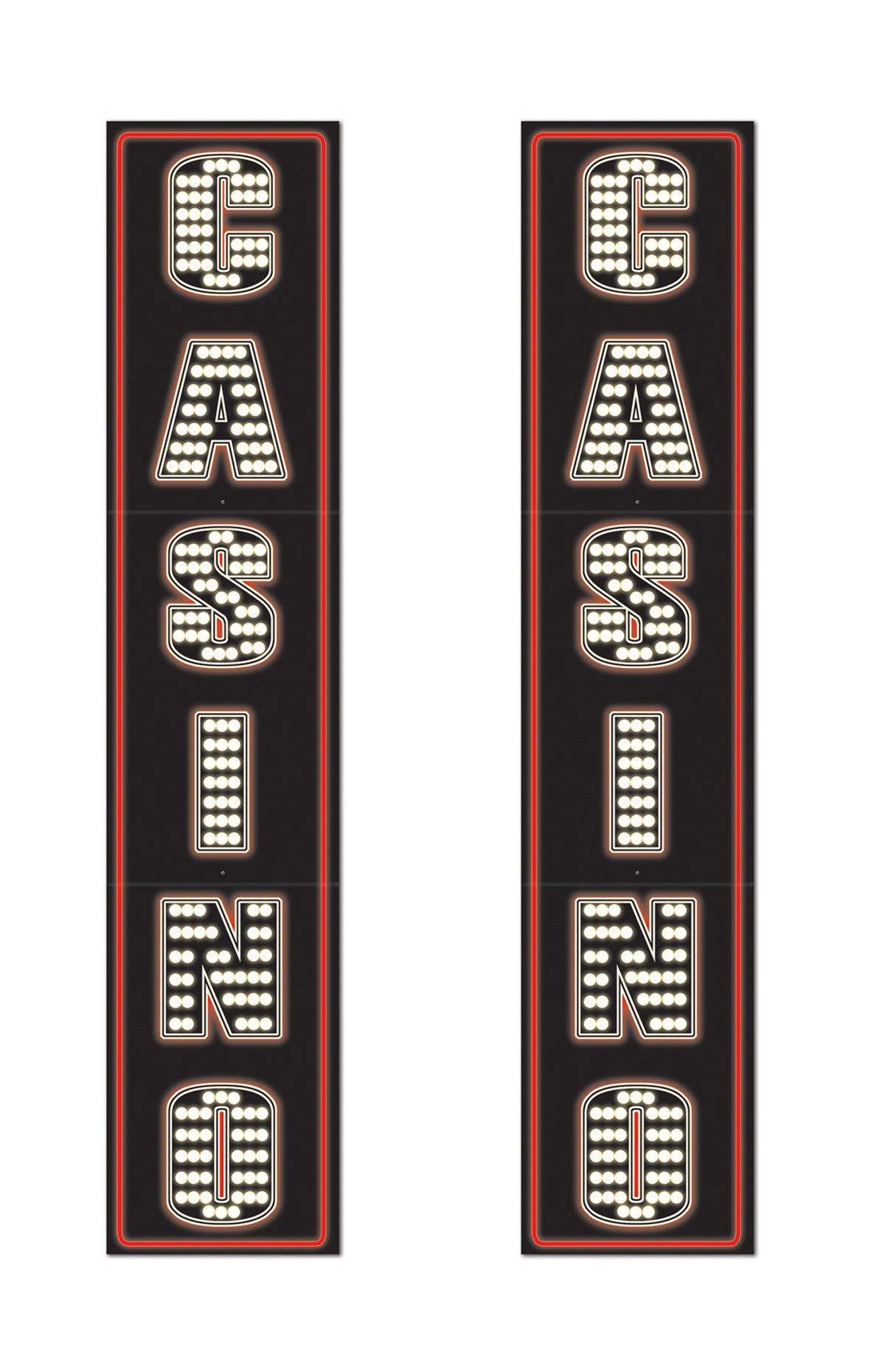 Jointed Casino Pull-Down Cutout Pack of 2