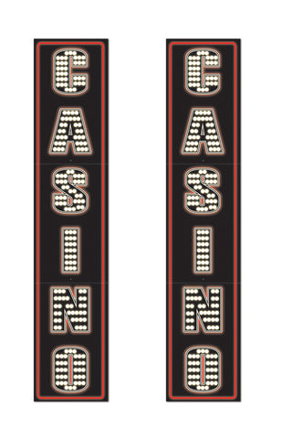 Jointed Casino Pull-Down Cutout Pack of 2