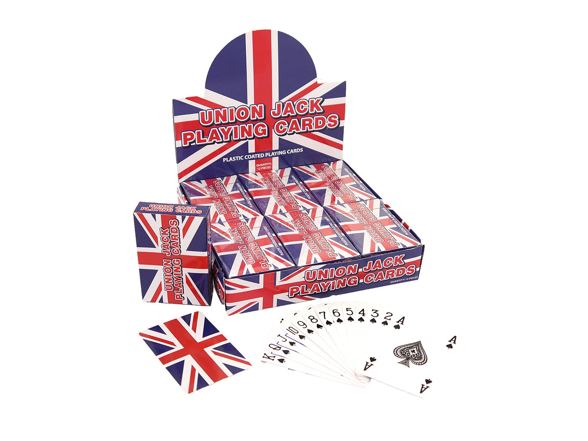 Henbrandt Union Jack Playing Cards {Plastic Coated}