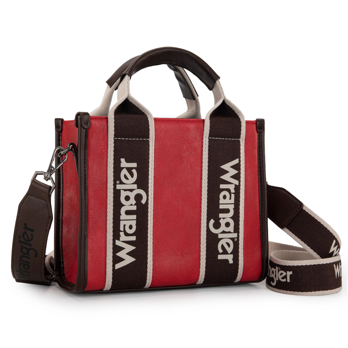 Wrangler Red Purses for Women Mini Tote Bag Cute Crossbody Purse Small Women Handbags and Purses WG2202-292RD