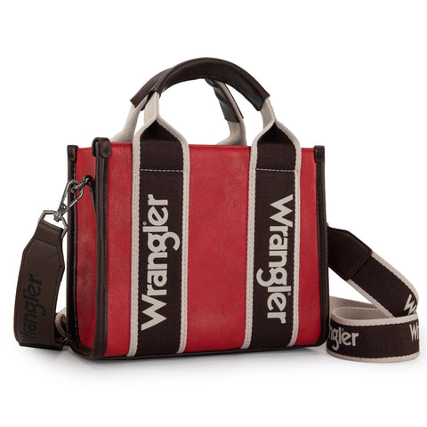 Wrangler Red Purses for Women Mini Tote Bag Cute Crossbody Purse Small Women Handbags and Purses WG2202-292RD