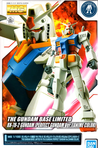 Bandai spirits 1/100 MG RX-78-2 Gundam Perfect Gundam Ver. (Anime Color)