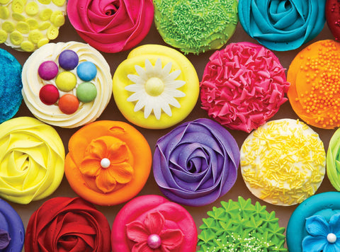 Cool Cupcakes 1000 Piece Jigsaw Puzzle by Colorcraft