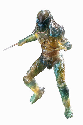 Hiya Toys Predators: Active Camouflage Tracker 1:18 Scale Action Figure, Multicolor
