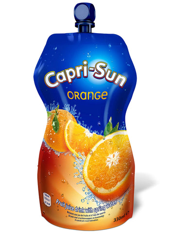 Capri Sun Orange Juice Reclosable Pouches - 15x330ml