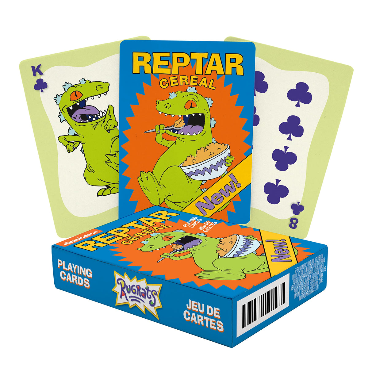 AQUARIUS Rugrats Repatar Playing Cards - Rugrats Themed Deck of Cards for Your Favorite Card Games - Officially Licensed Nickelodeon Merchandise & Collectibles