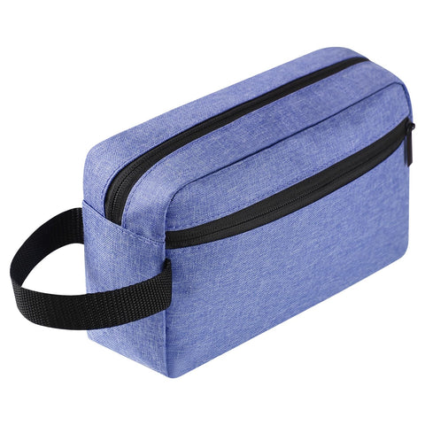 Icramsy Travel Toiletry bag Toiletry bag for women men Hanging toiletry bag Cosmetic bag Travel accessories for Women Men (Blue)