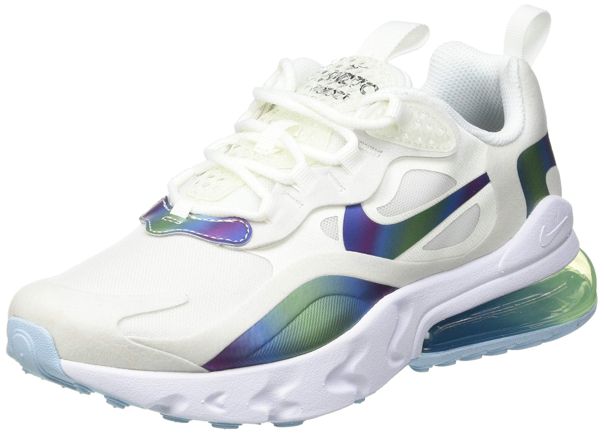 NIKE Men's Stroke Running Shoe, Summit White Platinum Tint Bianco Multicolore, 4.5