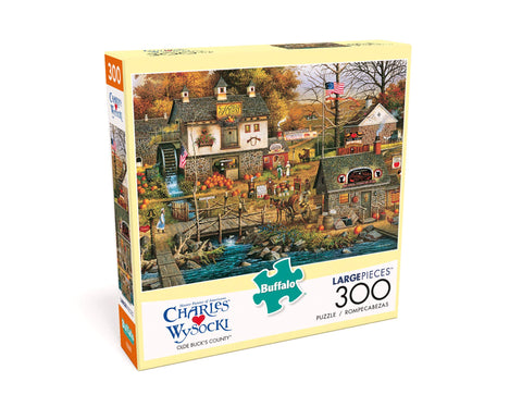 Buffalo Games - Charles Wysocki - Olde Buck's County - 300 Large Piece Jigsaw Puzzle