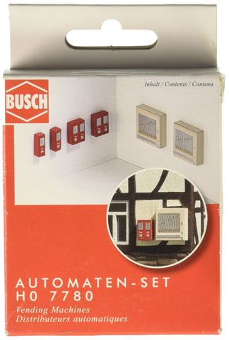 Busch 7780 Gum & Cigarette Vending HO Scenery Scale Model Scenery