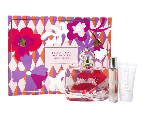 Estee Lauder Limited Edition Beautiful Magnolia Romantic Dreams 3 Piece Fragrance Set