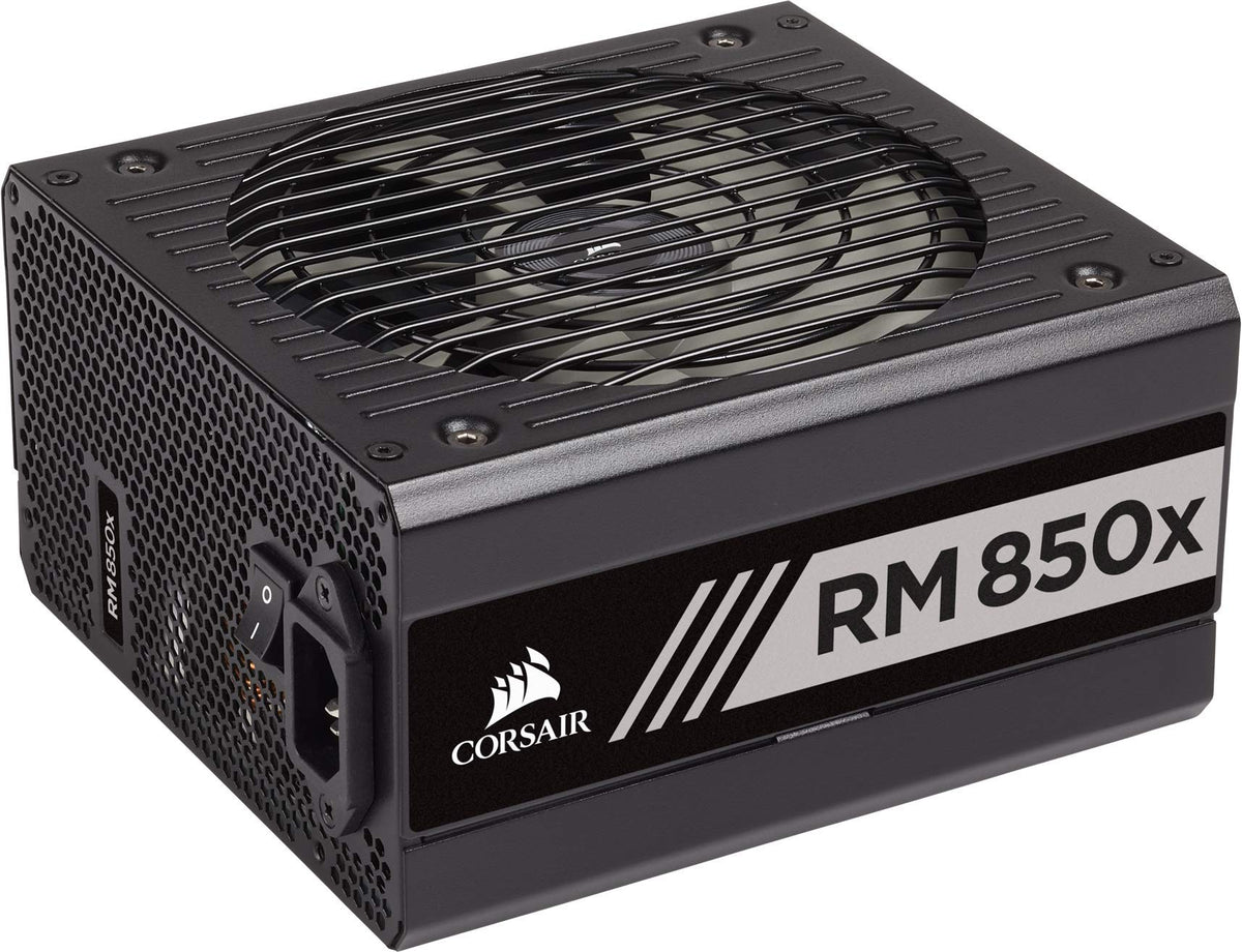Corsair RM850x 80 PLUS Gold, 850 Watts, Fully Modular ATX Power Supply Unit - Black
