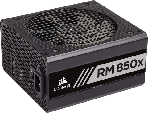 Corsair RM850x 80 PLUS Gold, 850 Watts, Fully Modular ATX Power Supply Unit - Black