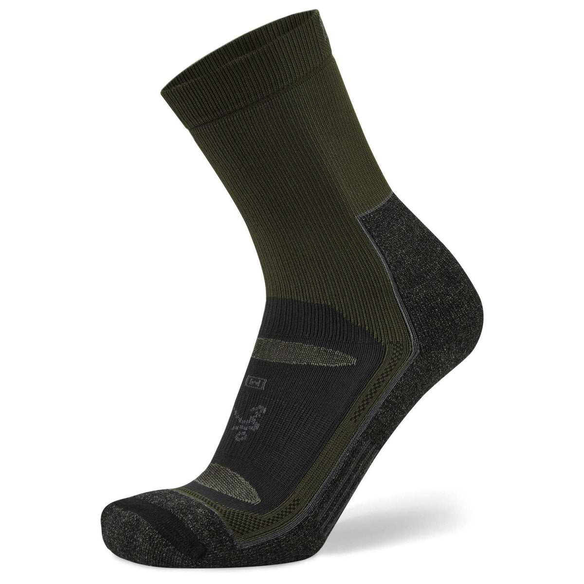 Balega Unisex Crew Sock, Green Pepper, X-Large US