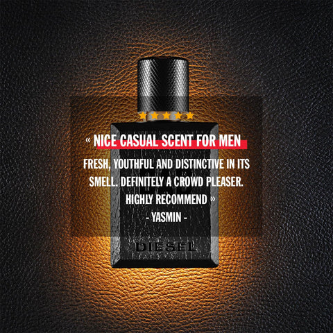Diesel Bad 2 PC Men's Fragrance Gift Set, Includes 1.1 Fl Oz Eau de Toilette + 1.7 Fl Oz Shower Gel