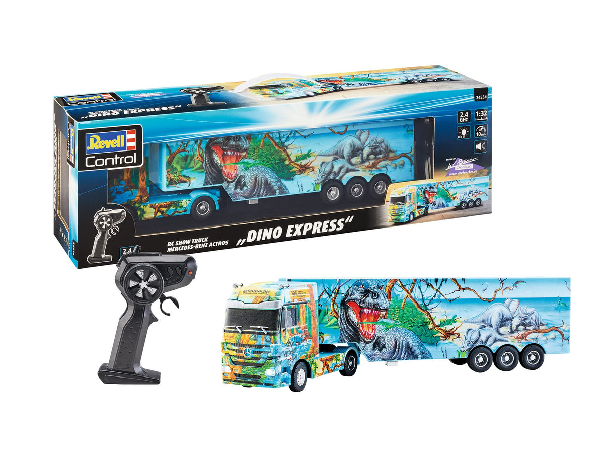 Revell 24534 RC Show Truck Mercedes Benz Actros Dino Express 1:32 Scale