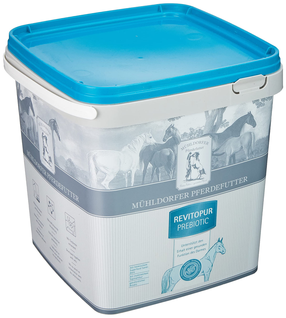 MÃ¼hldorfer Grind GlashÃ¼tte, Dietary Supplement for Horses, Helps stomach problems, Revit Opur Prebiotic - 2.5 kg