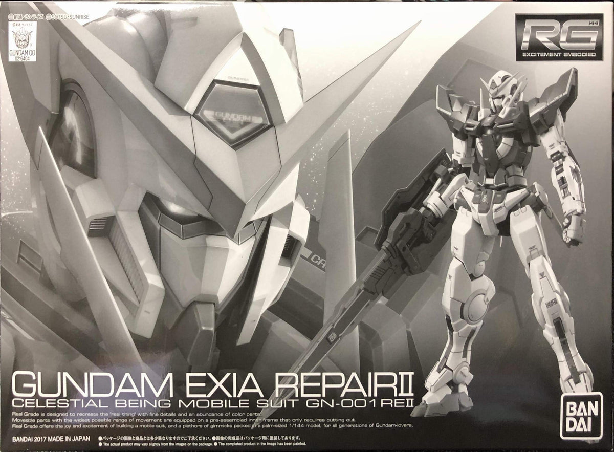 Bandai RG 1/144 Gundam Exia REPAIR 2 Plastic Kit