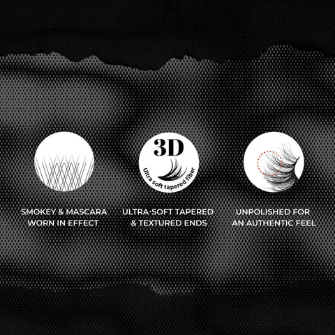 KISS Lash Couture Rebel Collection, False Eyelashes, Rockstar', 12 mm, Includes 1 Pair Of Lash, Contact Lens Friendly, Easy to Apply, Reusable Strip Lashes