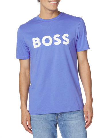 Bold Logo Short-Sleeve Jersey T-Shirt Baja Blue