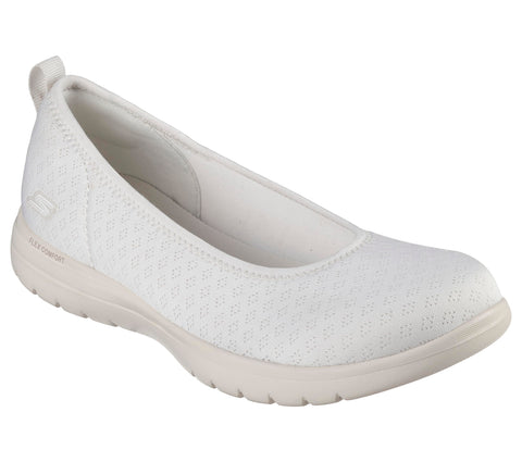 Skechers Women's Slip on Loafer, Natural, 6.5
