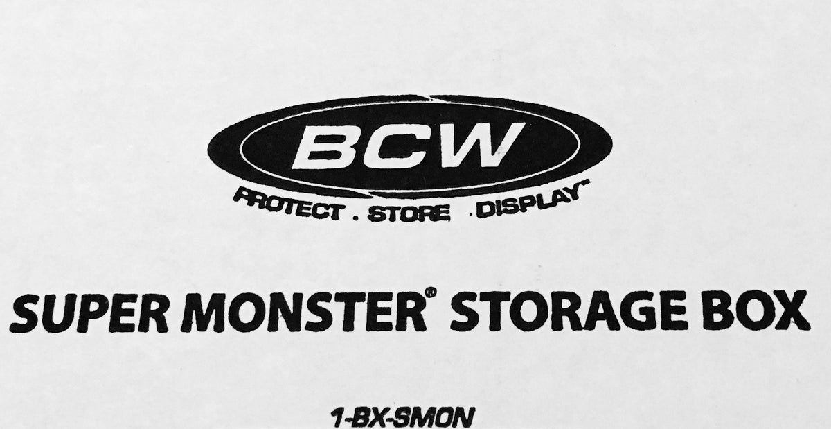 BCW Super Monster 5000 Card Storage Box - 5 ct