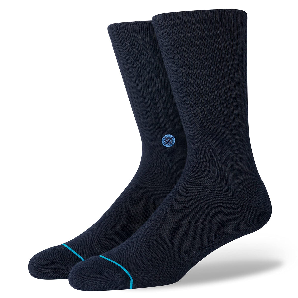 Stance Icon Crew Socks (Large, Brown)