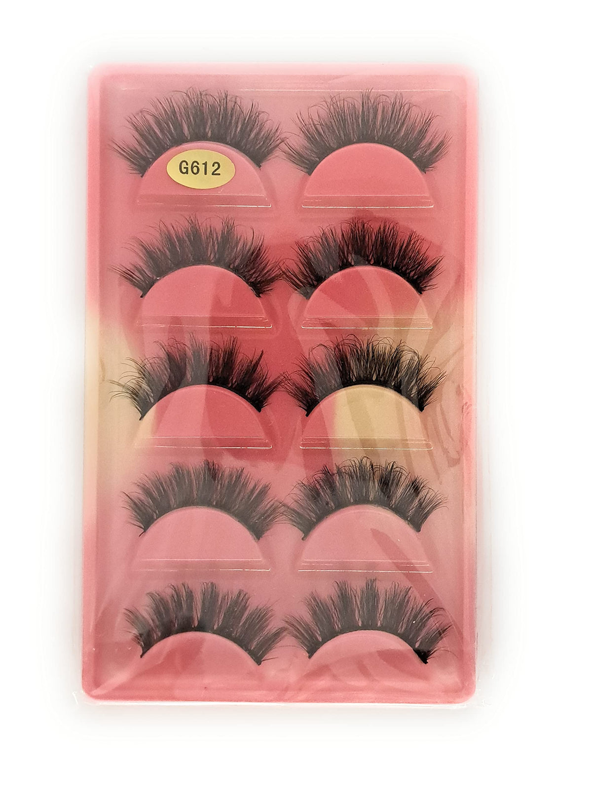 Eyelashes Natural Long 3D Mink Lashes Fluffy Volume Mink (G617)